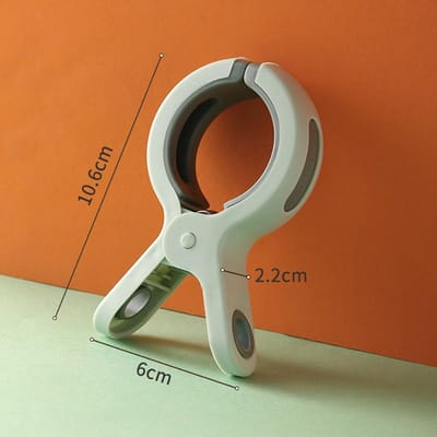 1 STKS Grote Strandlakenklemmen Plastic Sterke Winddichte Wasknijpers Dekbed Ophangklem Herbruikbaar Antislip Vaste Droogkledingklem One size groen