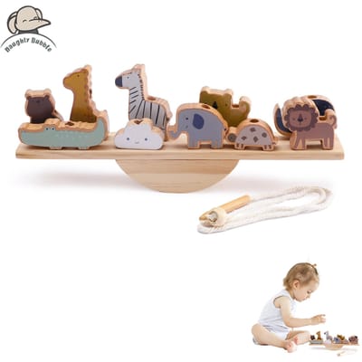 Baby Rijgspeelgoed Buitenruimte Houten Wipwap Speelgoed Blokken Bordspellen Montessori Praktische Vaardigheid Educatieve Kinderen Blokken Cadeau