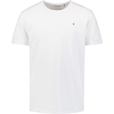 No Excess T-shirt crewneck slub white