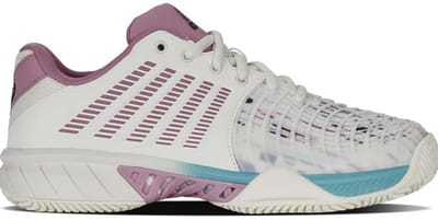 K-SWISS Tennisschoenen Express Light 3 Padel Snow White/lilas/pastel Turquoise Womens 38