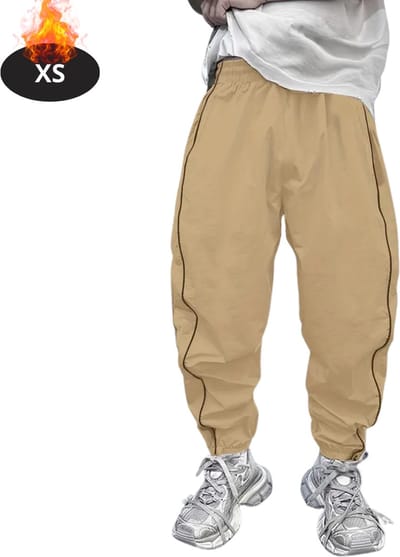 Livano Trainingsbroek Heren - Sportbroek - Trainingsbroek Lang - Trainingspak - Sportkleding - Khaki - XS