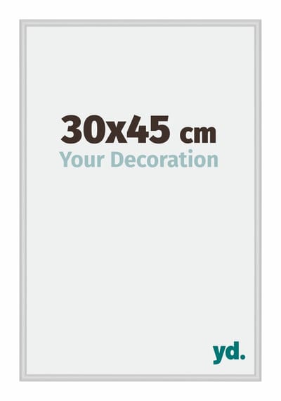 Your Decoration - Fotolijst 30x45 cm - Aluminium - Zilver Mat - Miami