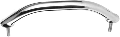 By shayne - Bootleuning - Ovaal handvat - Roestvrij staal - 220mm - Duurzaam en sterk - Geschikt voor marine toepassingen - Zilver