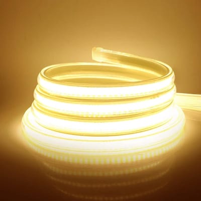 Flexibele COB LED Strip 220V - 360 LED's/m Hoge Helderheid - IP65 Waterdicht - Diverse Kleuren (6 meter)