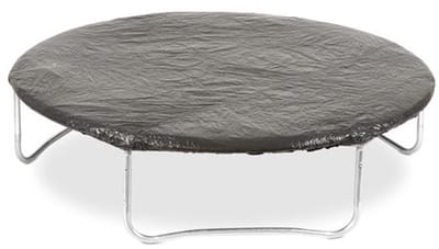 beschermhoes trampoline - afdekzeil tuintrampoline - Ø 390 - 405 cm - zwart