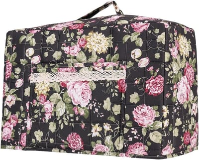 Naaimachinehoes - Beschermhoes - Machine Beschermen - Boheems Bloemenpatroon - 43x35x6 cm - Multicolor