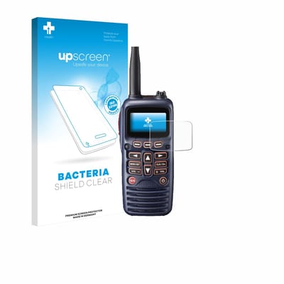 upscreen - Screenprotector voor Standard Horizon HX320E - Folie Beschermfolie transparant antibacterieel