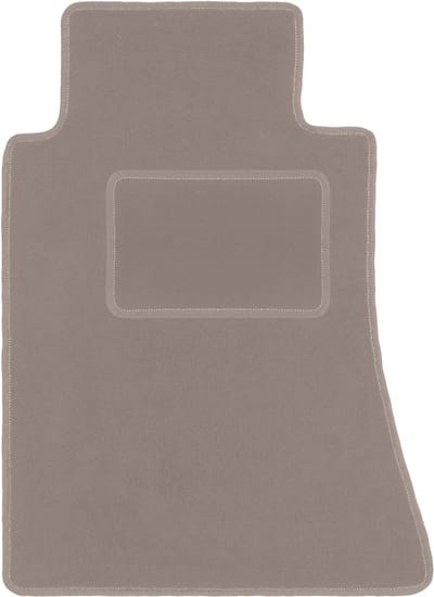 Beige bestuurdersmat voor: Mercedes C 190 W201 sedan (1982-1993)