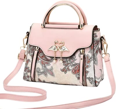 Bovista Handtas Dames - Schoudertas - School - Shopper - Schooltas - Werktas - Roze 3