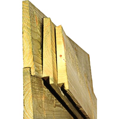 Zweeds rabat potdekselplanken 510cm (10/24x195mm)