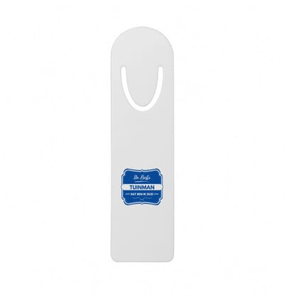 Hacebo® - De beste tuinman metalen boekenlegger - Werk - hovenier - werk - afscheidscadeau - verjaardagscadeau - kado Bladwijzer boekenleggers - 12.7 cm x 3.2cm