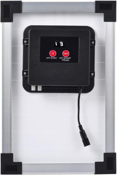 Automatisch Irrigatiesysteem - Plantenwatergever Timer - Zelfstandig Planten Water Geven - Op Zonne-energie Werking - Tot 30 Planten - Zwart