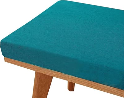 Bankkussen - Zitkussen Tuinbank - Buiten en Binnen - Antislip Verwijderbaar - 200x30x5cm