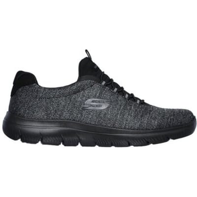 Skechers Sport Heren SUMMITS FORTON Sneakers WIDE FIT Herenschoenen Zwart