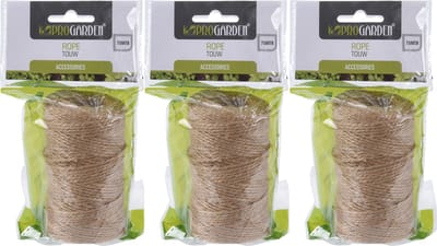 3x Rolletjes touw 75 meter - Touw op rol - Inpaktouw/hobbytouw/Touw voor klussen