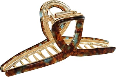 Grote Metalen Vlinder Haarklem voor Dik Haar