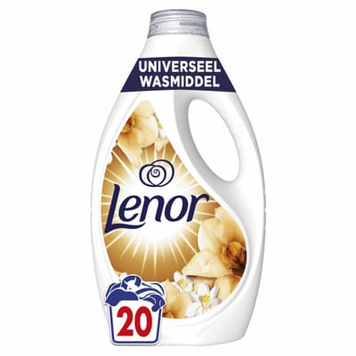 Lenor Vloeibaar Wasmiddel Amber & Orchidee 20 Wasbeurten 900 ml