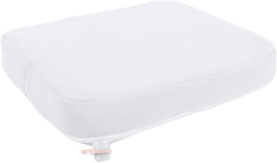 Badzitkussen - Douchekussen Zitting - Comfortabel Douchen - Ademend Sneldrogend - 41x33cm - Wit