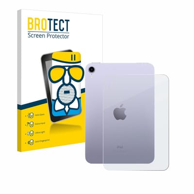 BROTECT - Screenprotector voor Apple iPad Mini 7 2024 (Achterkant) - Folie Beschermfolie Beschermglas matte