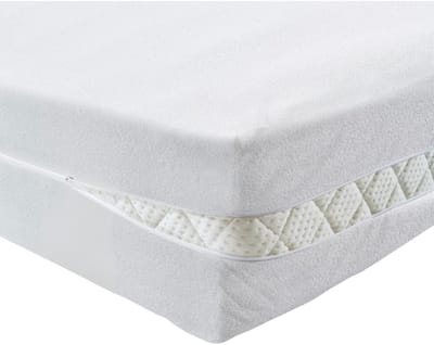 Famanu – Badstof matrashoes 100x200 cm, niet gewatteerd, geschikt voor matrassen 16–22 cm