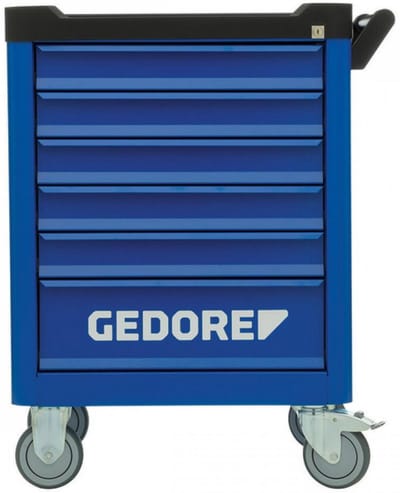 Gedore - gereedschapswagen - leeg - 6 lades - 3100707