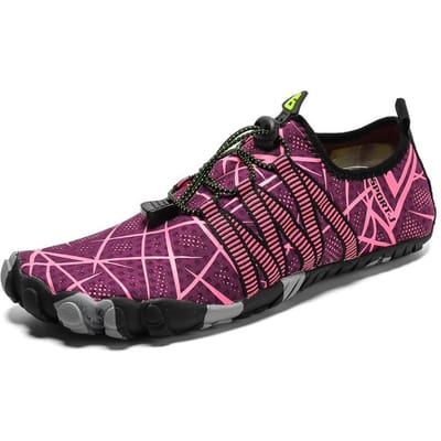 Hot-Sale Waterschoenen Heren Dames Outdoor Waterschoenen Ademend Sneldrogend Wandelsneakers Vijf-Tenen Waadschoeisel 35 black