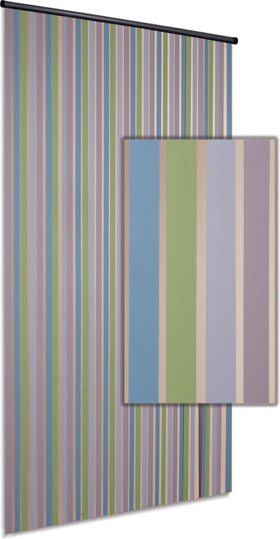 Vliegengordijn/deurgordijn Linten High Quality - Multi/pastel - 90x220 cm