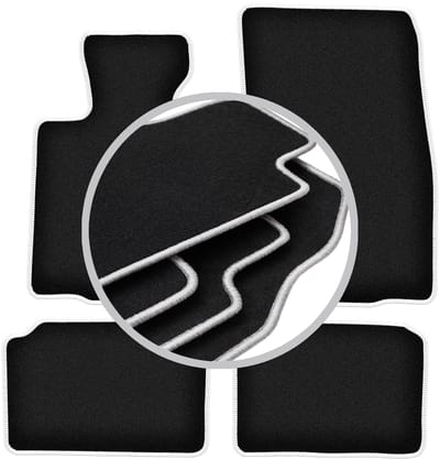 CARLUX-SILVER automatten voor: Mini Countryman R60 hatchback (2010-2017)