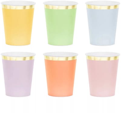 6 Mix it papieren bekers 220ml