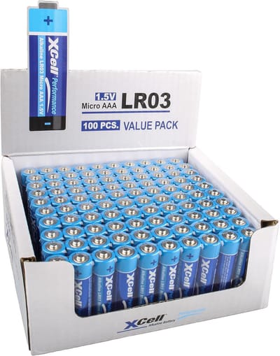 Batterijen Alkaline - Micro AAA - Apparaten Voeden - Lekvrije Prestaties - 100 Stuks