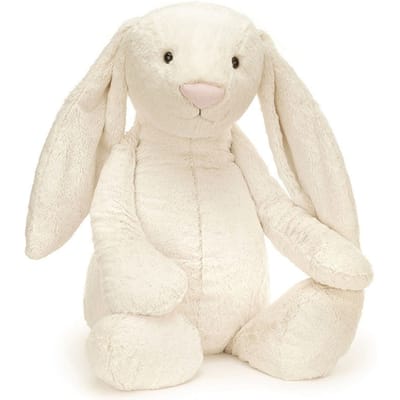 Jellycat knuffel Bashful bunny cream really really big