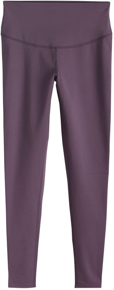 Next - Dames - Met fleece gevoerde thermische sportlegging - Bruin