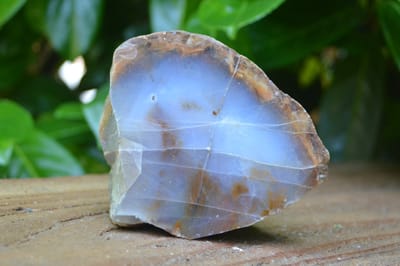 Aangeslepen Chalcedoon uit Turkije - 595 gram