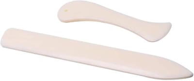 Paper Creaser Set Bone Folder Scorer Crease Marker voor Papier Ambachten Kaarten Maken Kantoorartikelen en Handgemaakte Boeken Boekbinden 2 Stuks