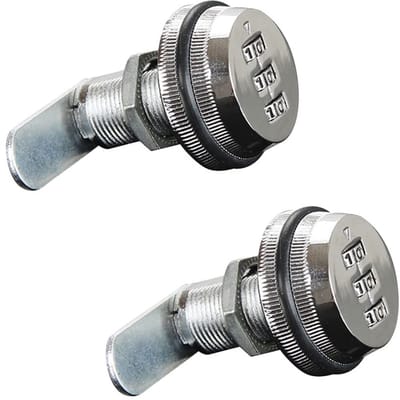 NTH products- Combinatieslot Hoge Beveiliging - Hangslot - Sleutelloos - Zinklegering - 3-Cijferig - 1000 Wachtwoorden