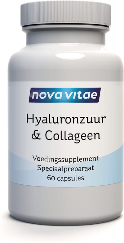 Nova Vitae - Hyaluronzuur met Collageen - 60 capsules