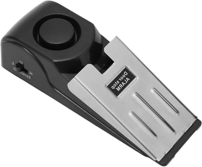 Deurstop Alarm - Beveiligingswig - Extra Veiligheid - Luid 120 dB Alarm - 14 x 4.5 x 4 cm