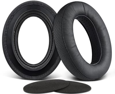 Dailygoods - SOULWIT Oorkussens van lamsleer Kussens Vervanging voor Sennheiser HD650, HD660 S, HD600, HD6XX, HD58X, HD580, HD565, HD545, HD535 Hoofdtelefoons, Oorkussens met geluidsisolatieschuim, extra dikte