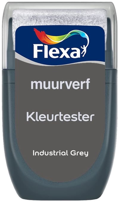 Flexa - Kleurtester Muurverf - Industrial Grey - Creations - Mengverf - 0.03L