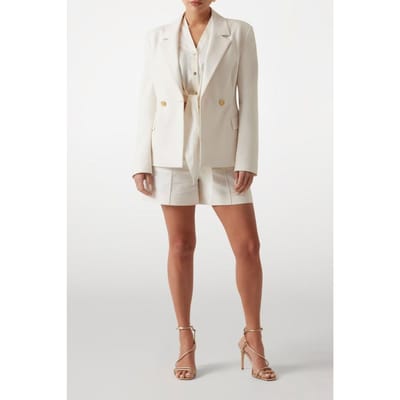 GUESS Sunny Blazer Sandy Shore Maat: 36 | Blazers Outlet | Dames | Wit