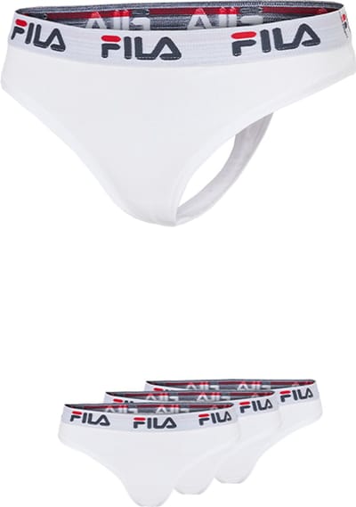Fila Urban String - Maat XS - 3 Pack - Wit