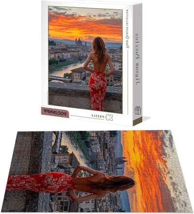 Houten Puzzel - Legpuzzel Volwassenen - Ontspanning Thuis - Genummerde Rugzijde - 141x87 cm - Multicolor