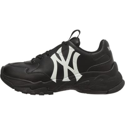 Disney × MLB Grote Bal Chunky Synthetisch Leer Retro Samenwerking Schokabsorberend Antislip Lichtgewicht Lage Top Dad Sneakers Unisex sneaker 32SHCK011-50L 42