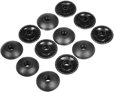 Trekkingstokken Accessoire Set van 12 Stuks, Ronde Snowbaskets voor Zand en Modder, Vervangbare Trekking Pole Baskets