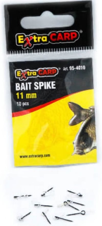 EXC Bait Spike & Ring - 11mm - 10 stuks - voor Karper/Witvis/Method Feeder Onderlijn - Rigmateriaal - Bait pin