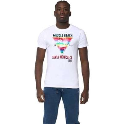 T-shirt Korte Mouw Leone 1947 Man Beach