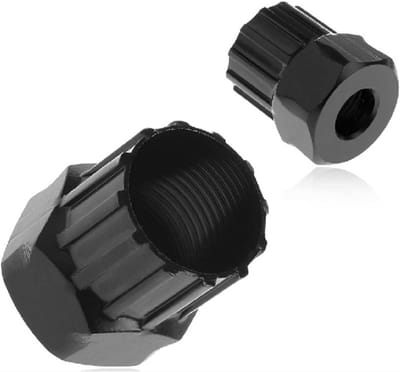 Dailygoods- Fietscassette Vergrendelingsring 2 Stuks - Multifunctioneel Verwijderingsgereedschap - Geschikt voor Shimano/SRAM/Sun Race/SunTour - Lichtgewicht/Draagbaar - Stevig/Duurzaam Materiaal - Fietsgereedschap