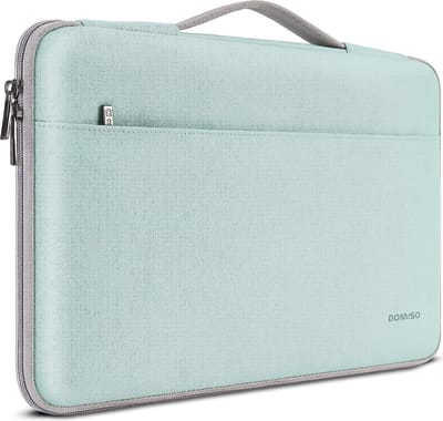 17 inch waterdichte laptophoes, laptophoes, case, notebookhoes, tas, beschermhoes voor 17,3 inch HP Pavilion 17/17 inch ZBook Fury 17,3 G8, IdeaPad 3 Gen 7, Chromebook 317, mintgroen