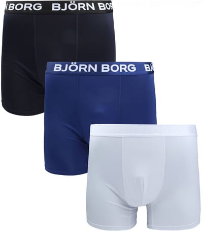 Bjorn Borg Sports Boxers 3-Pack Multicolour - Maat XL - Heren - Boxershorts