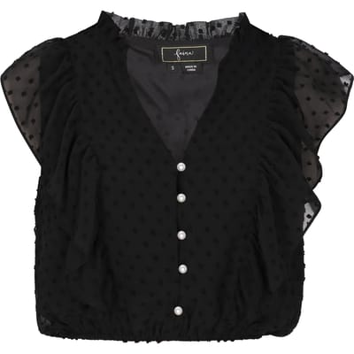 Faina Blouse Dames zwart